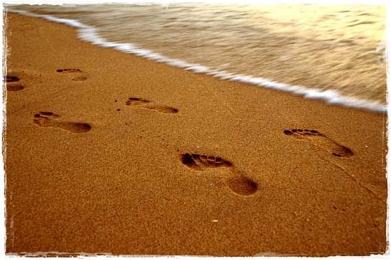 Koh Lanta Footprints In The Sand