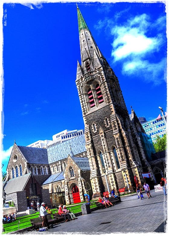 Cathedral Square - Christchurch, New Zealand