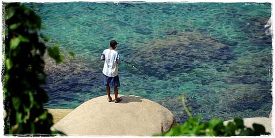 Fishing On Phuket Shoreline