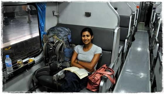 Manali On Train From Chiang Mai to Bangkok