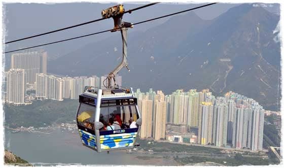 Tian Tan Buddha Cable Car