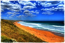 Beach Coastline - Great Ocean Road, Australia